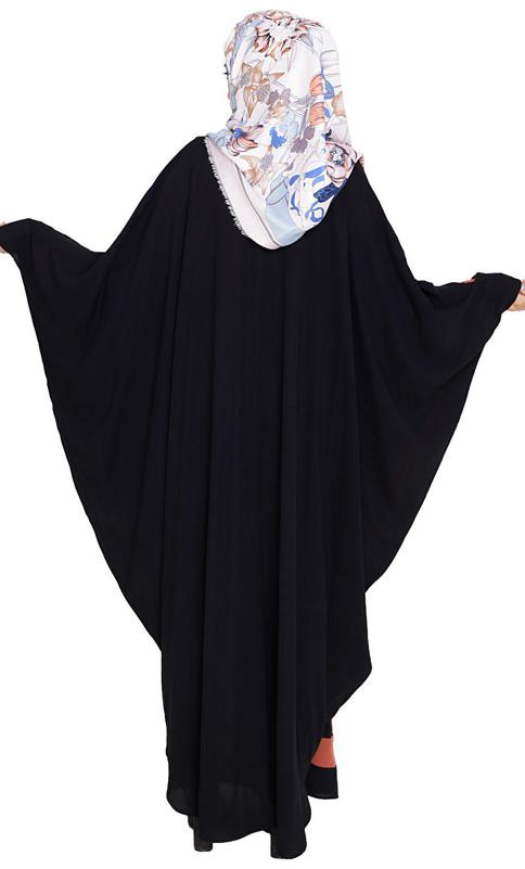Aesthetic Brick Red and Black Kaftan (Made-To-Order)