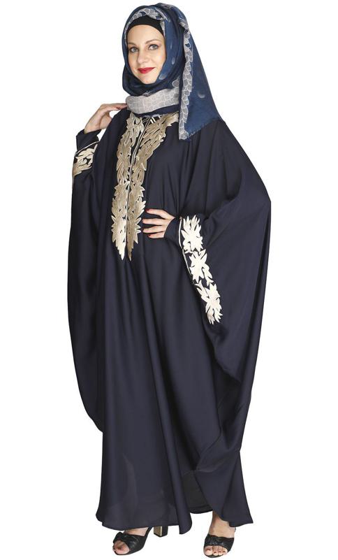 Aesthetically Elegent Blue Kaftan