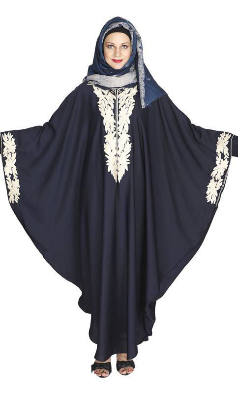 Aesthetically Elegent Blue Kaftan