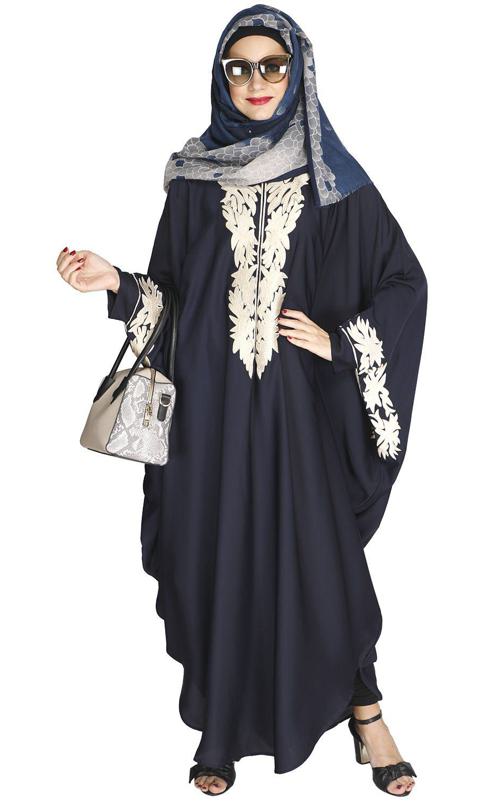 Aesthetically Elegent Blue Kaftan