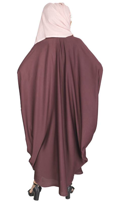 Aesthetically Elegent Dark Purple Kaftan