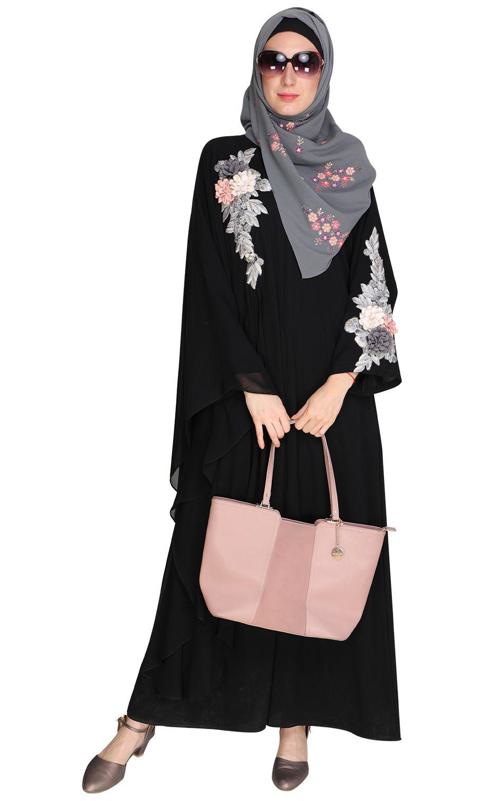 Awe Inspiring Black Abaya (Made-To-Order)