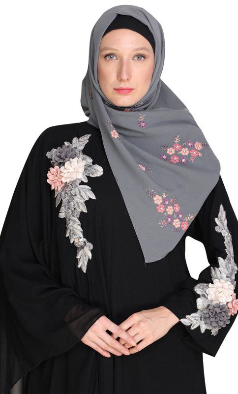 Awe Inspiring Black Abaya (Made-To-Order)
