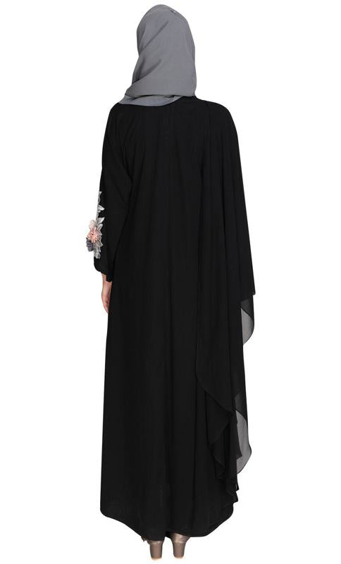 Awe Inspiring Black Abaya (Made-To-Order)