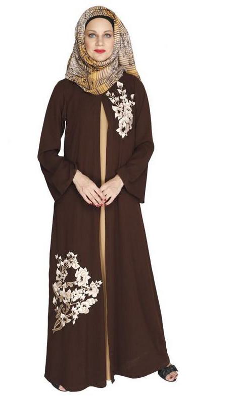 Beckon Brown Jacket Style Abaya (Made-To-Order)