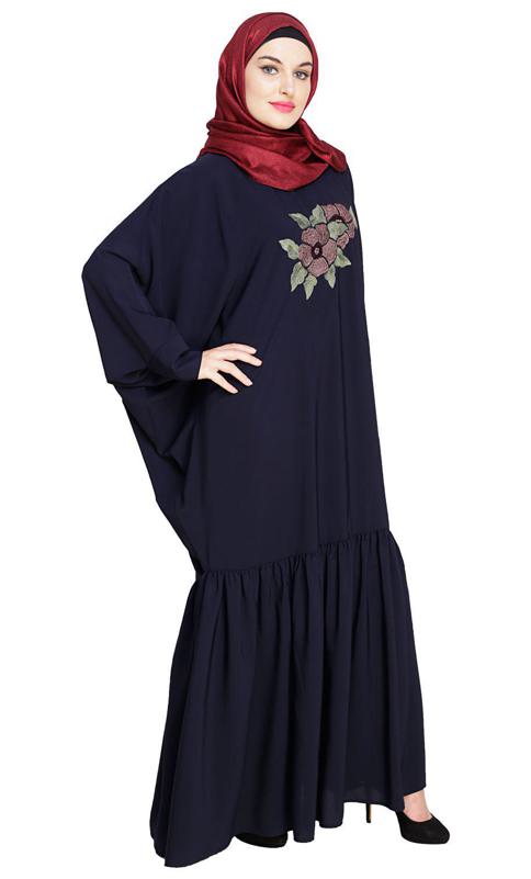 Blossom Blue Kaftan (Made-To-Order)