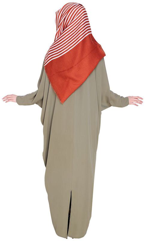 Bow Embellished Dead Mint Kaftan (Made-To-Order)