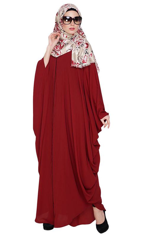 Breezy Wine Kaftan (Made-To-Order)
