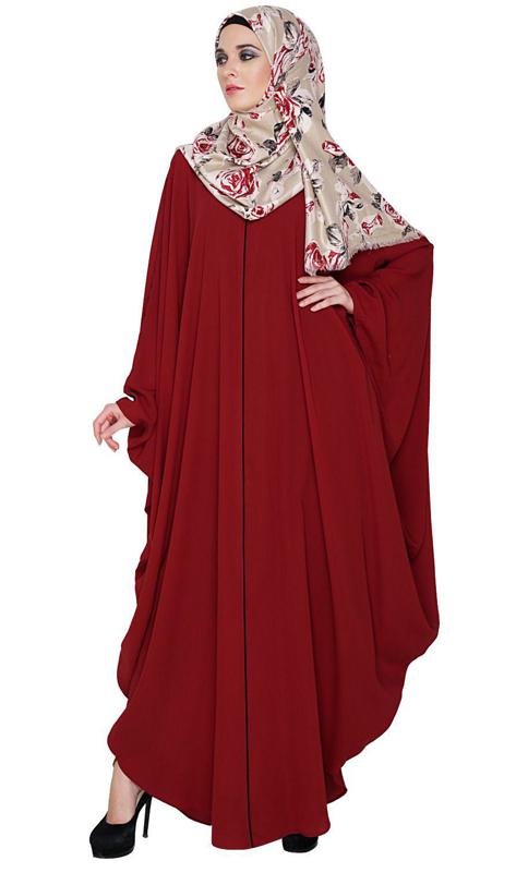 Breezy Wine Kaftan (Made-To-Order)