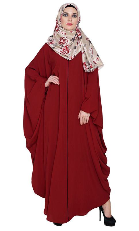 Breezy Wine Kaftan (Made-To-Order)