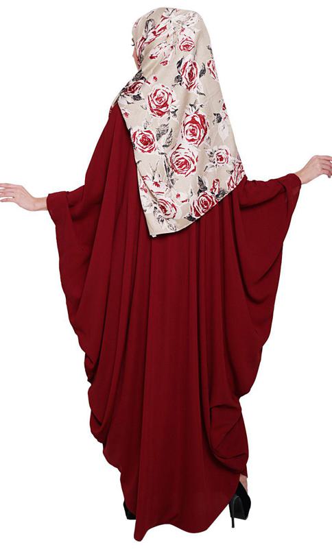 Breezy Wine Kaftan (Made-To-Order)