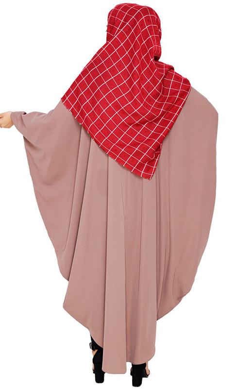 Chic Ruffled Pink Kaftan (Made-To-Order)
