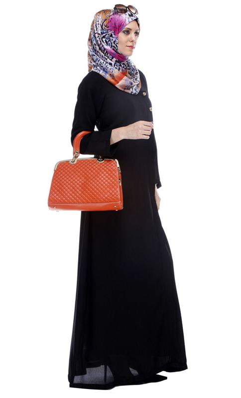 Classic Black Abaya (Made-To-Order)