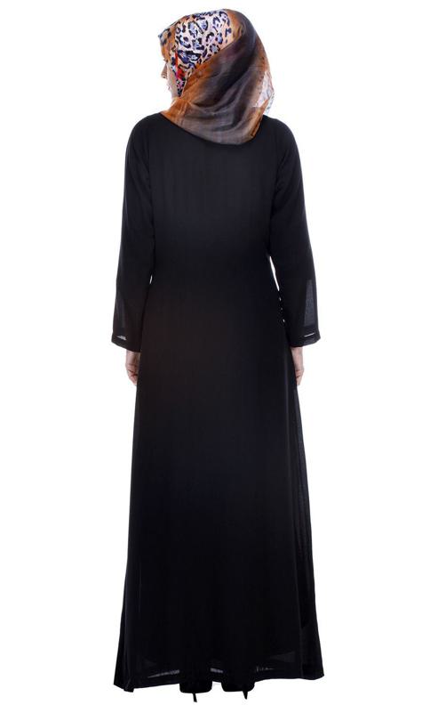 Classic Black Abaya (Made-To-Order)