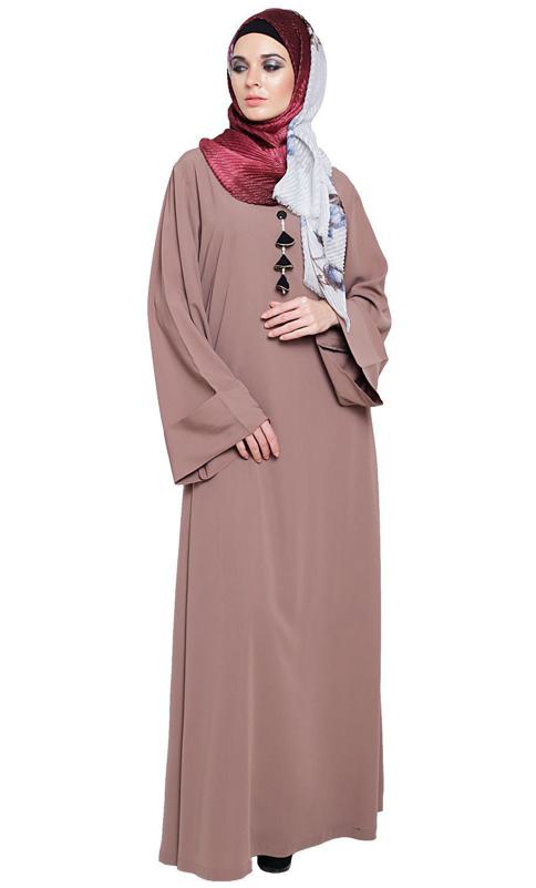 Classy Coffee Brown Abaya