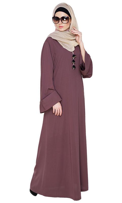 Classy Mulberry Abaya