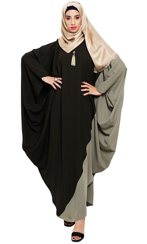 Classy Tasseled Black Kaftan (Made-To-Order)