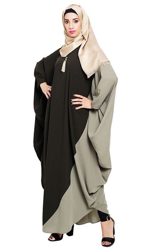 Classy Tasseled Black Kaftan (Made-To-Order)