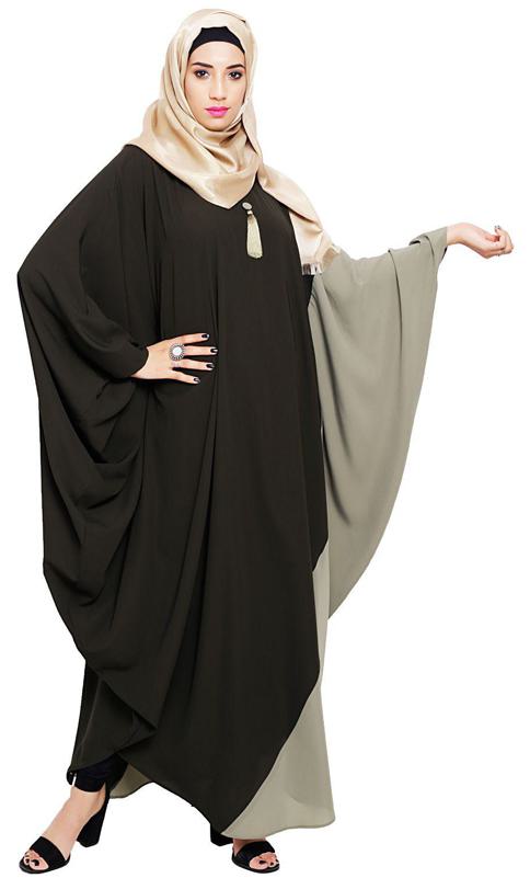 Classy Tasseled Black Kaftan (Made-To-Order)