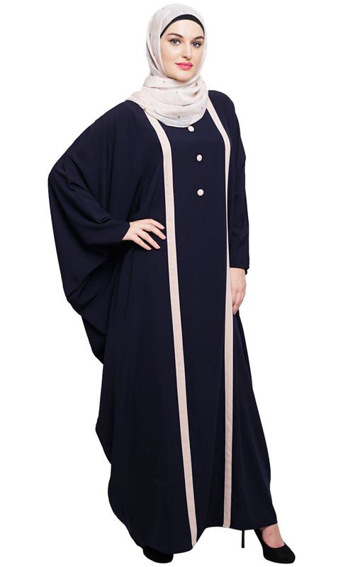 Colourblock Blue Kaftan