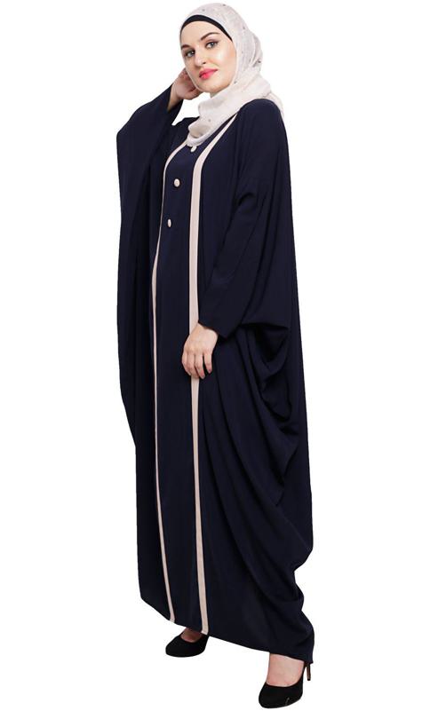Colourblock Blue Kaftan