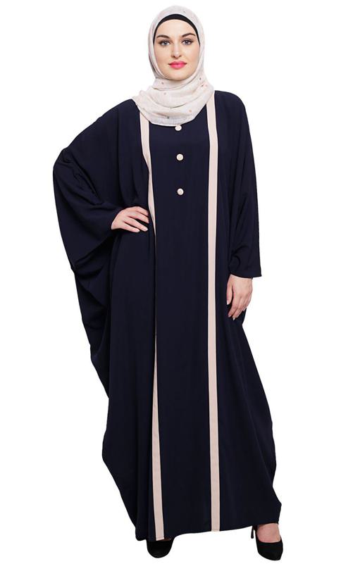 Colourblock Blue Kaftan