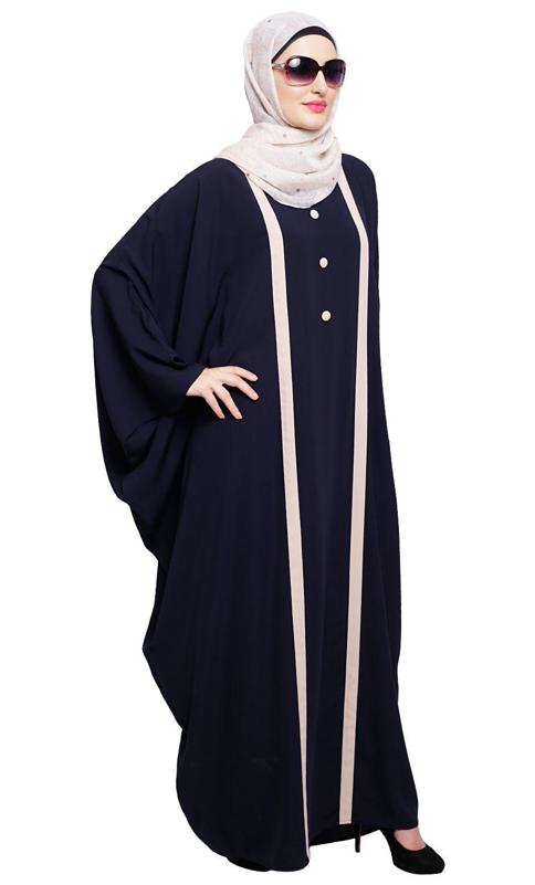 Colourblock Blue Kaftan