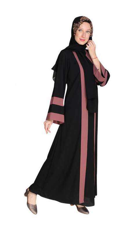 Contemporary Black Abaya (Made-To-Order)