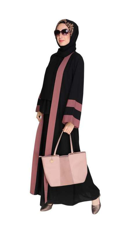 Contemporary Black Abaya (Made-To-Order)