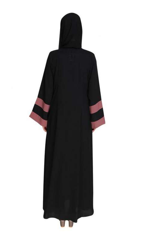 Contemporary Black Abaya (Made-To-Order)