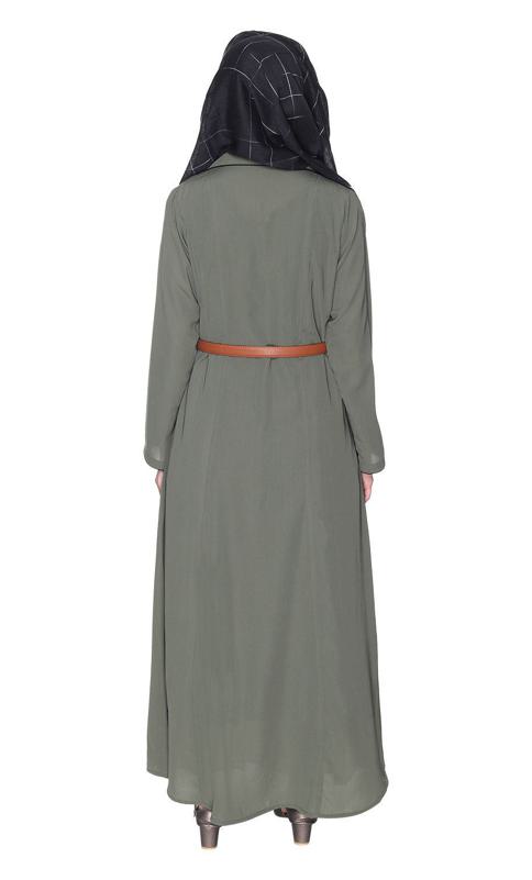 Dead Mint Coat Style Abaya (Made-To-Order)