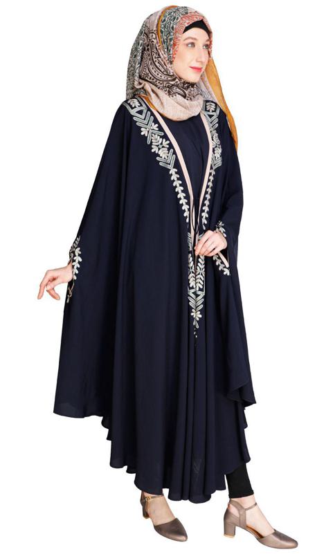 Jacket Style Blue Kaftan