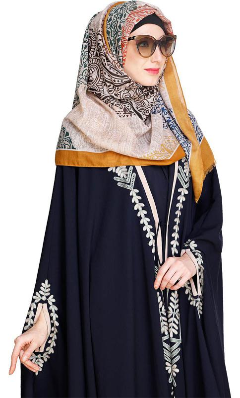 Jacket Style Blue Kaftan