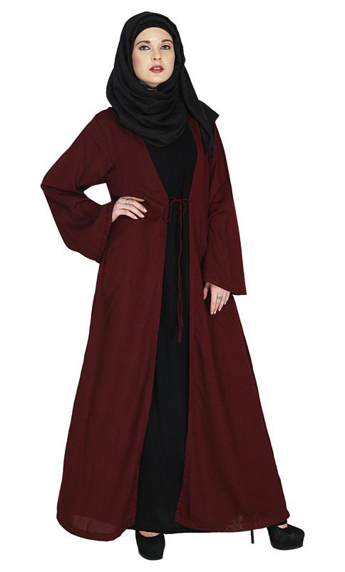 Jacket Styled Closed Abaya (Made-To-Order)