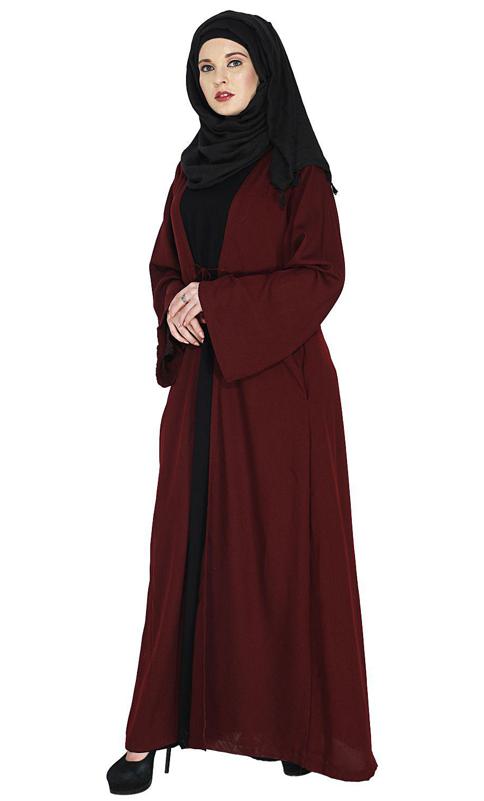 Jacket Styled Closed Abaya (Made-To-Order)