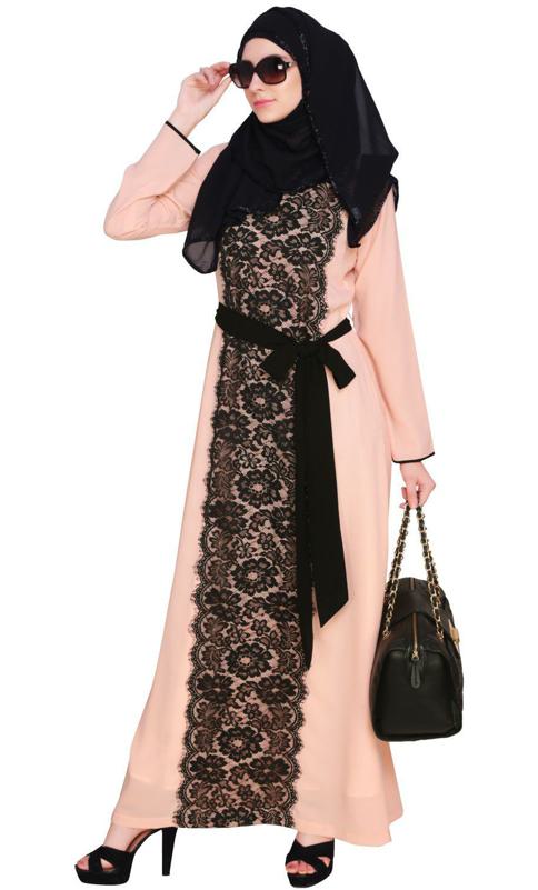 Lace Abaya Dress