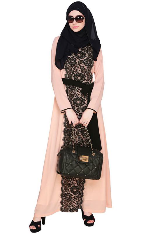 Lace Abaya Dress