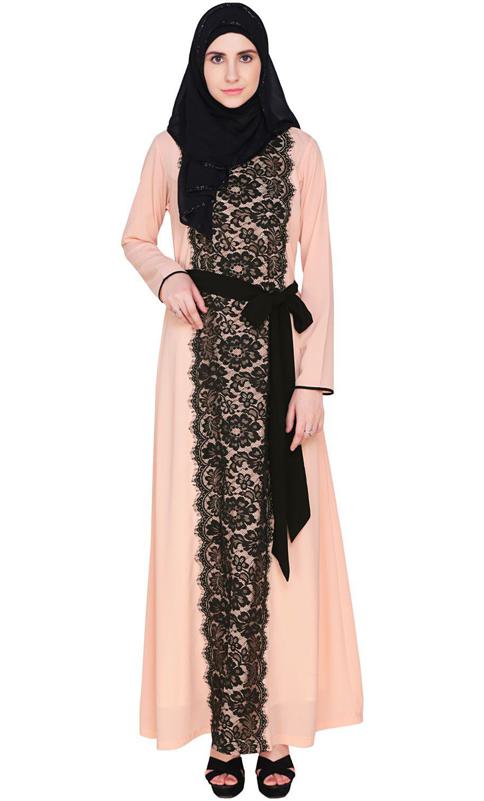 Lace Abaya Dress