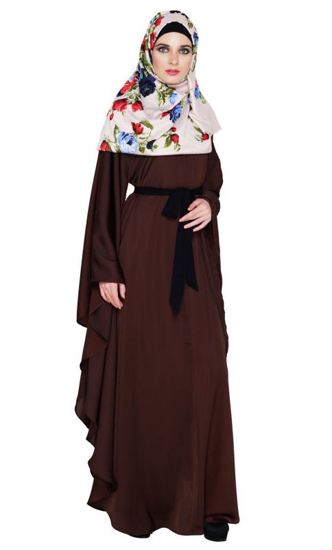 Lavish Dark Brown Kaftan (Made-To-Order)