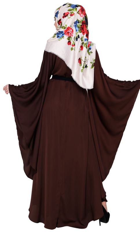 Lavish Dark Brown Kaftan (Made-To-Order)