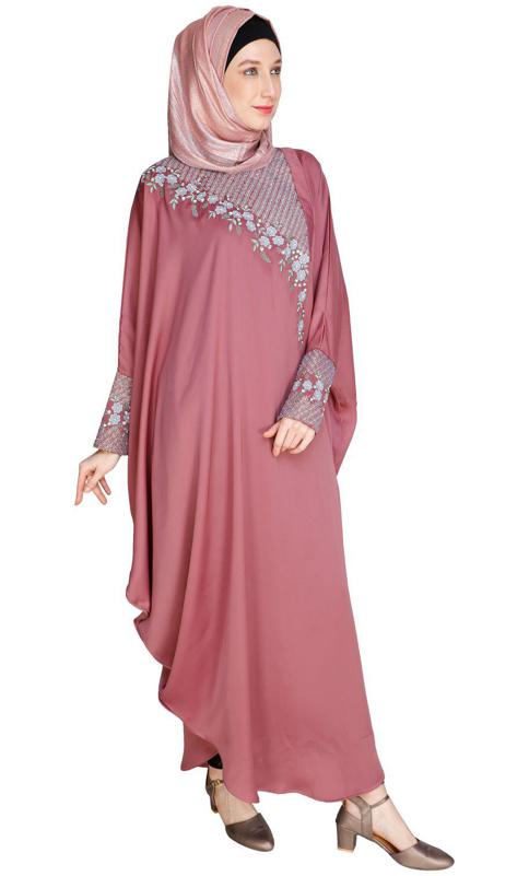 Luxury Onion Pink Kaftan (Made-To-Order)
