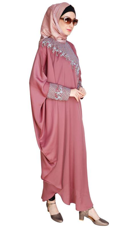 Luxury Onion Pink Kaftan (Made-To-Order)