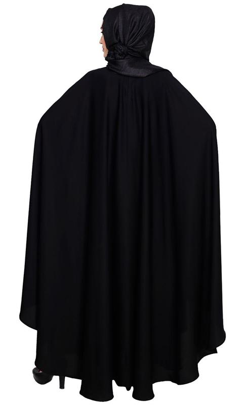 Majestic Black Irani Kaftan