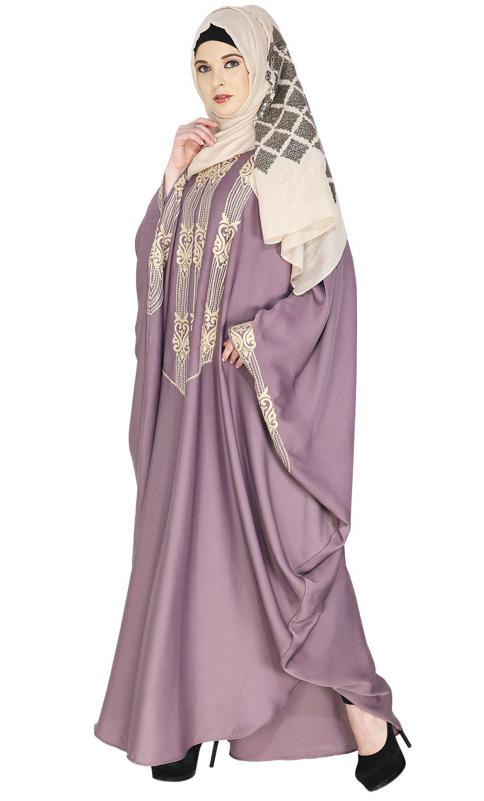 Majestic Light Orchid Formal Kaftan