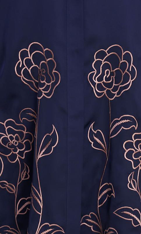 Mesmerising Blue Dubai Style Abaya (Made-To-Order)