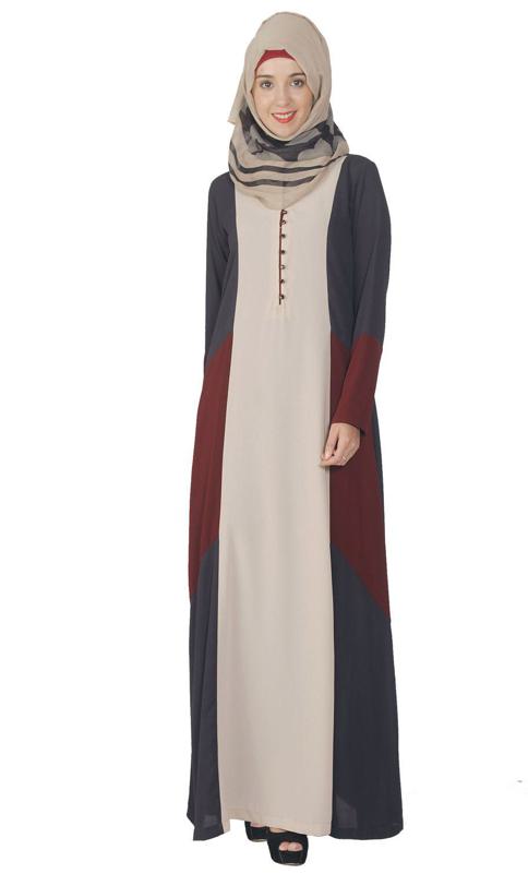 Multicolour Abaya (Made-To-Order)