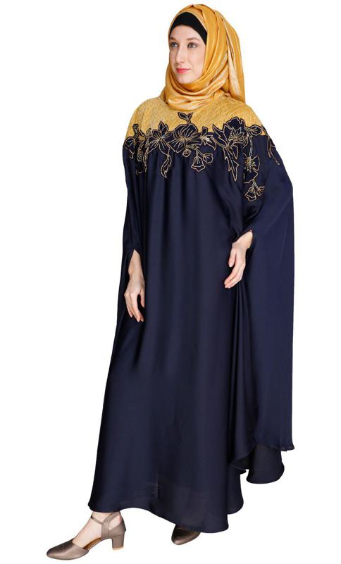 Opulent Blue Kaftan