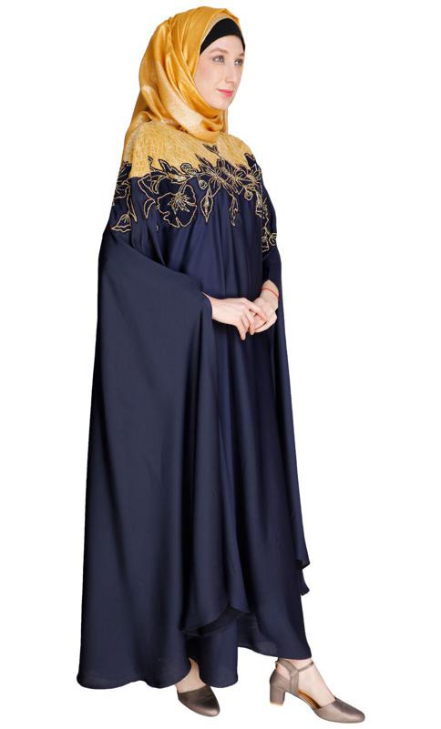 Opulent Blue Kaftan