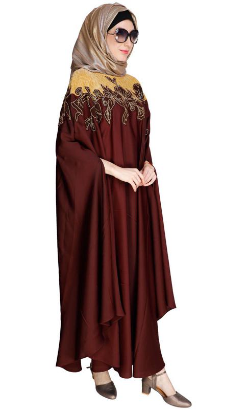Opulent Wine Kaftan