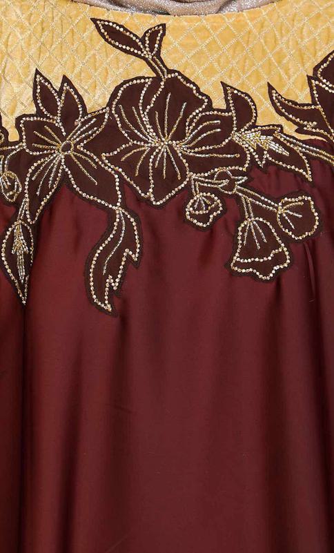 Opulent Wine Kaftan